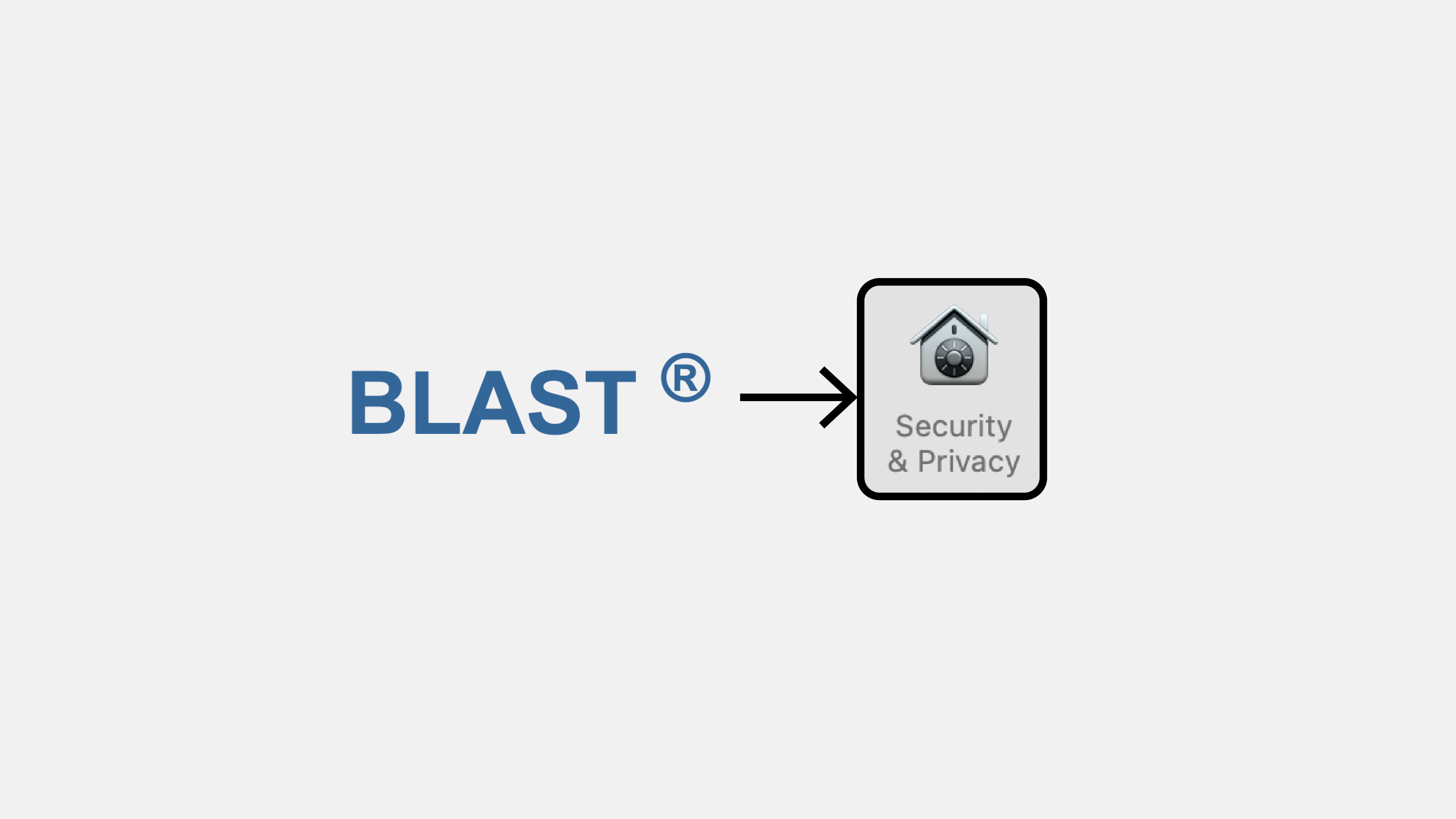 macOS上安裝NCBI BLAST+設定權限